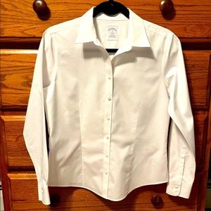 Brooks Brothers Petite Fitted Non-Iron Blouse